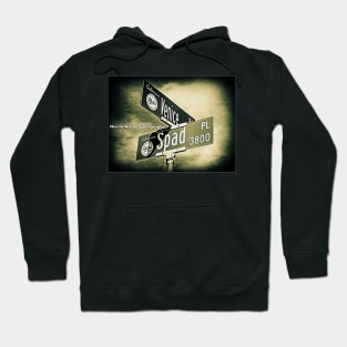 Venice Boulevard & Spad Place, Culver City, California by Mistah Wilson Hoodie